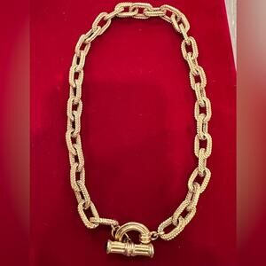 Vintage necklace Agatha Paris in gold plated.